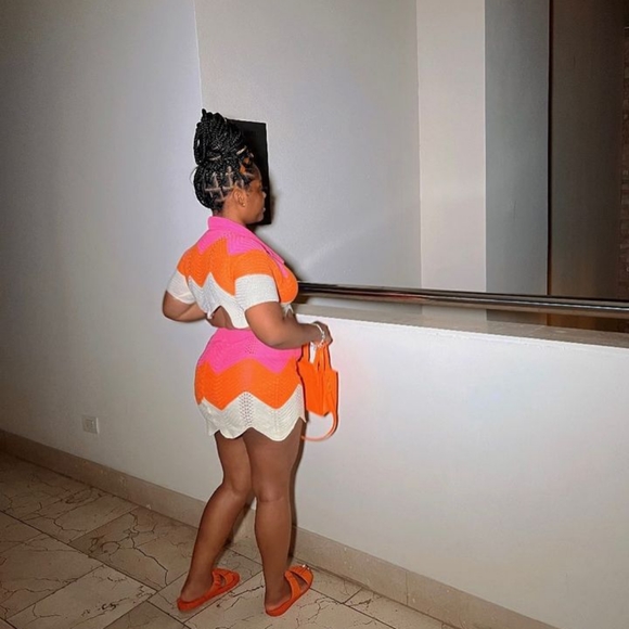 Pink Knit Set - Picture 2 of 3